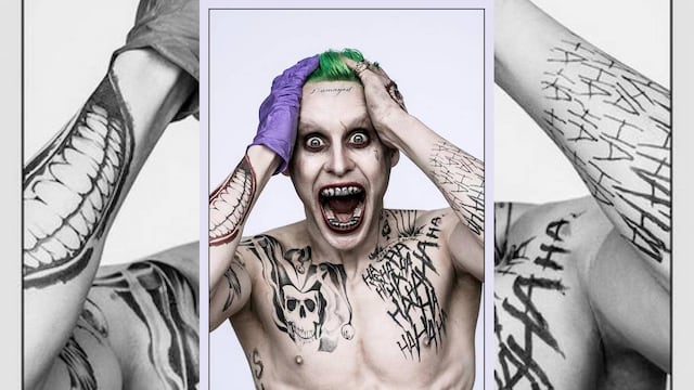 Muestran primera imagen de Jared Leto caracterizado como The Joker