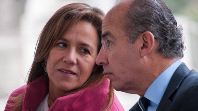 Margarita Zavala y Felipe Calderón.