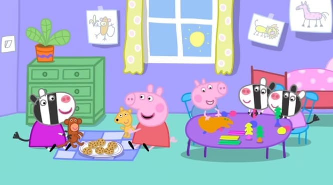 Capítulo Zaza y Zazu las amigas gemelas de Peppa Pig
