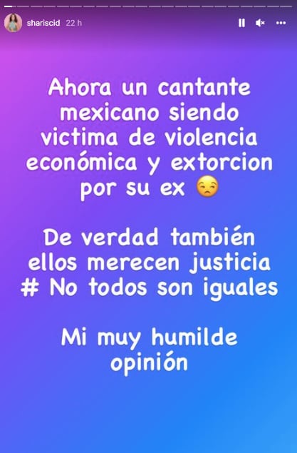 Sharis Cid defendería a Belinda