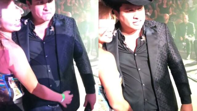 Julión Álvarez vive incómodo momento con fan que lo acosó