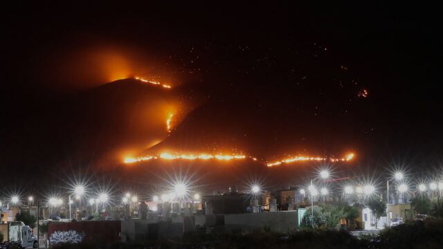 Incendio en Saltillo, Coahuila