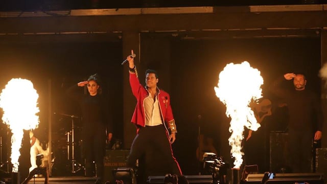 Carlos Rivera se presentó para inaugurar el Estadio Tlahuicole. Con su concierto culminaron las conmemoraciones de los 500 Años del Encuentro de Dos Culturas.