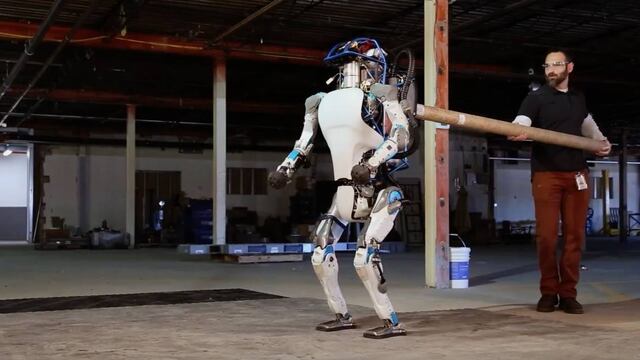 Atlas, el robot de Boston Dynamics, empresa propiedad de Google