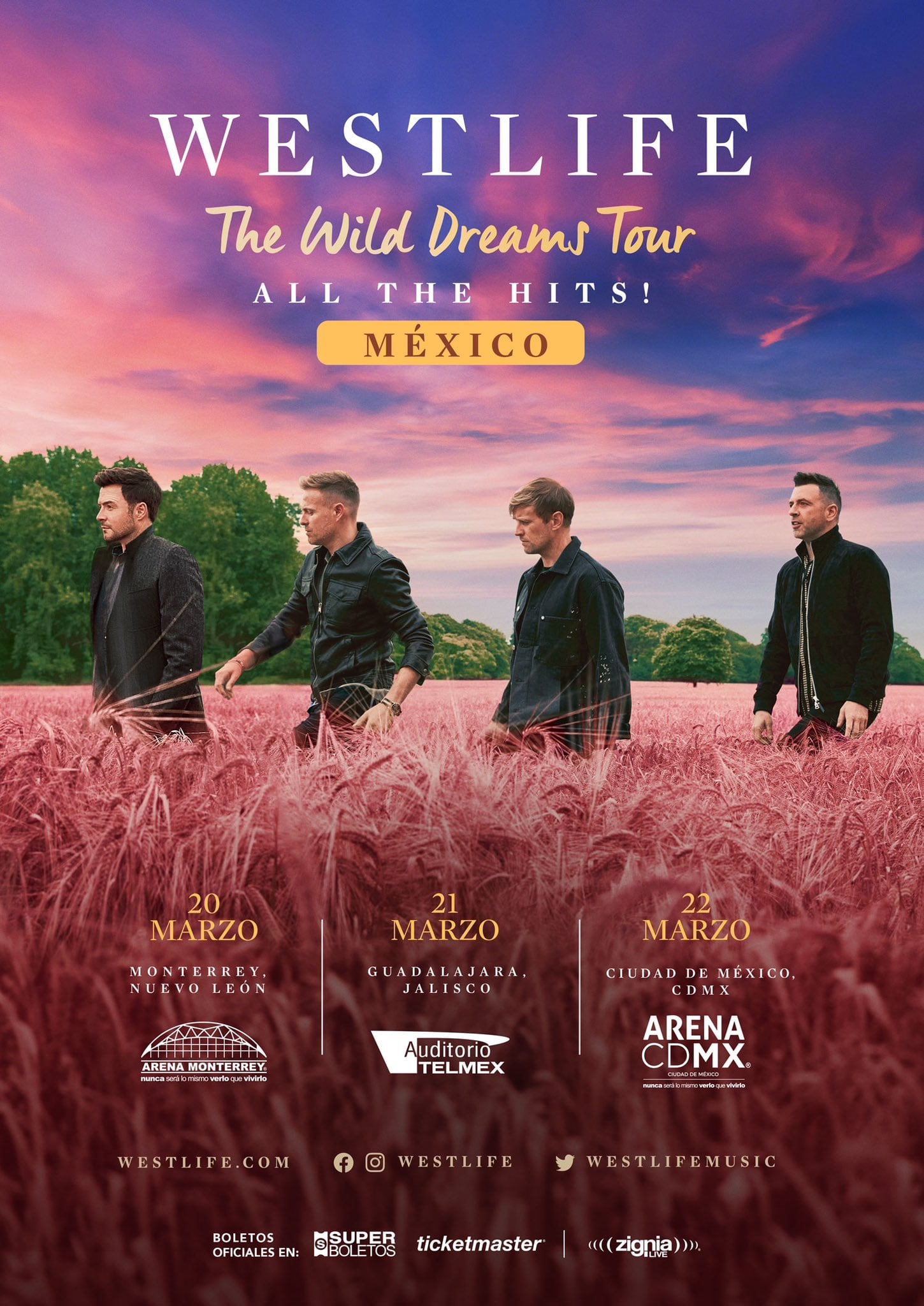 Westlife en México 2024: Precio de boletos para verlos en sus 3 conciertos
