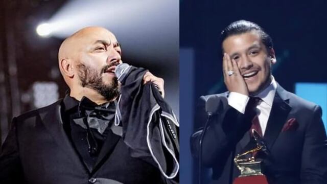 Lupillo Rivera y Christian Nodal.