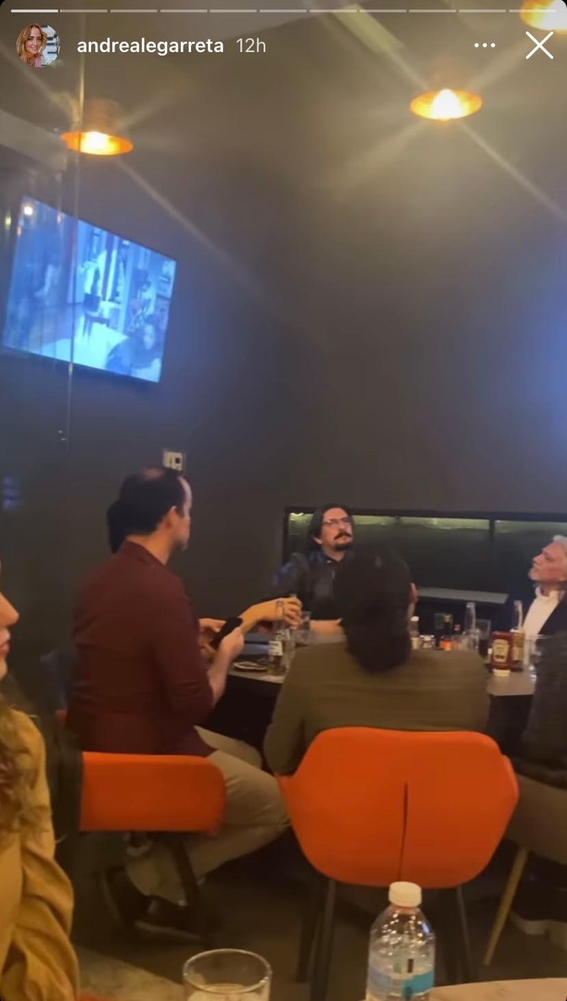 Andrea Legarreta vía Instagram Stories