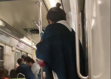 Pelea en Metro CDMX