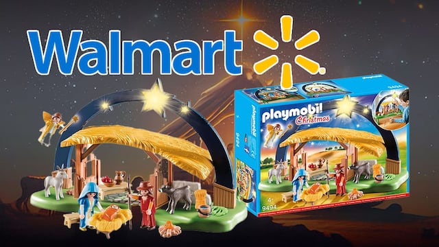 Nacimiento Playmobil de Navidad en Walmart