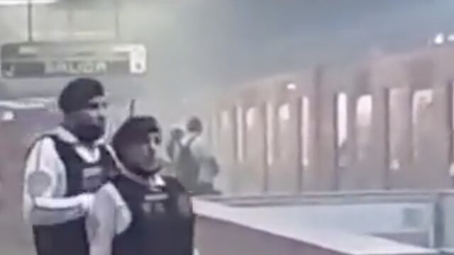 Línea 9 Metro CDMX: Humo en la estación Chabacano.