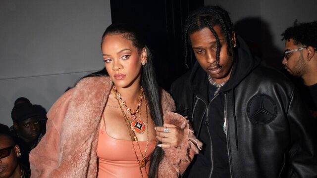 ASAP Rocky y Rihanna.