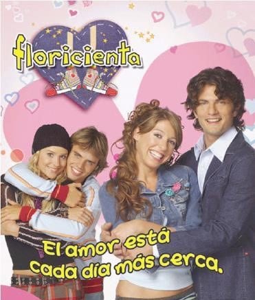 Poster promocional de Floricienta, novela argentina