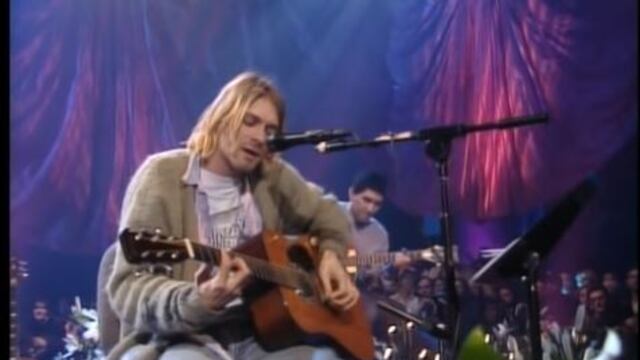 Kurt Cobain en MTV Unplugged
