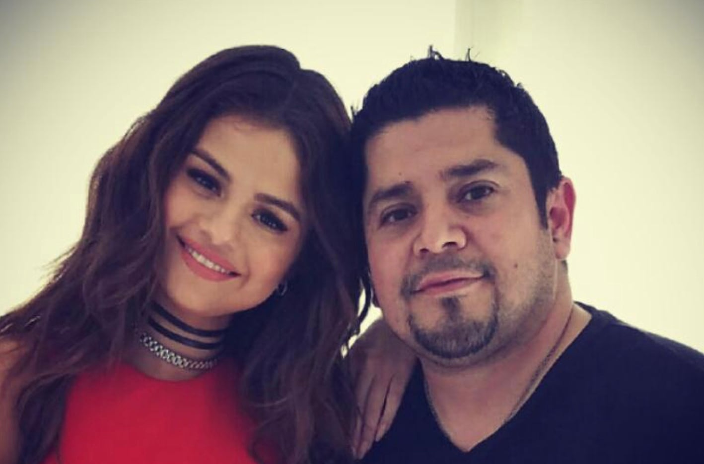 Selena Gomez y su papá, Ricardo Gomez