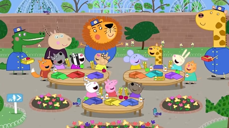 Peppa Pig por el Día del Animal