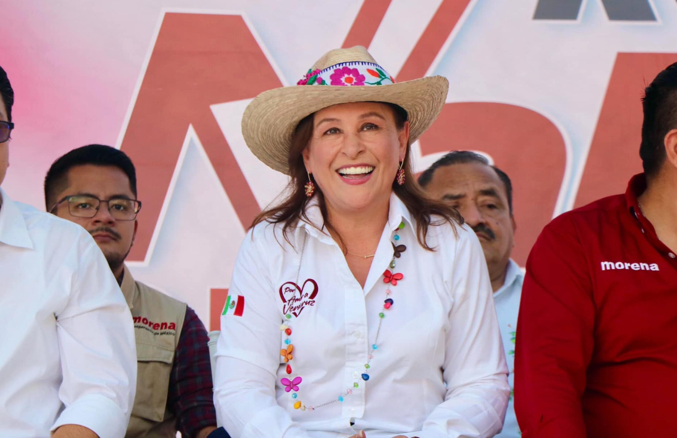 Rocío Nahle, candidata de Morena al gobierno de Veracruz