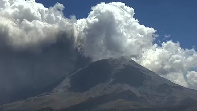 Volcán Popocatépetl el 12 de marzo