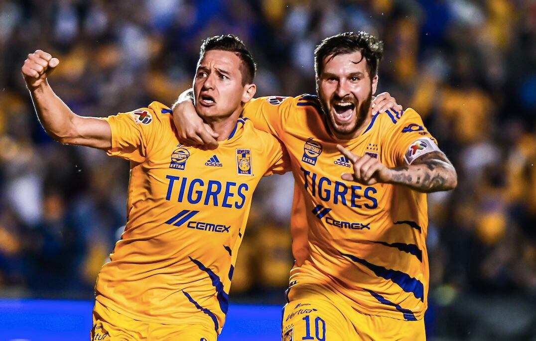 Thauvin y Gignac festejan triunfo de Tigres