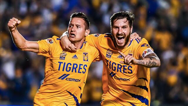 Thauvin y Gignac festejan triunfo de Tigres