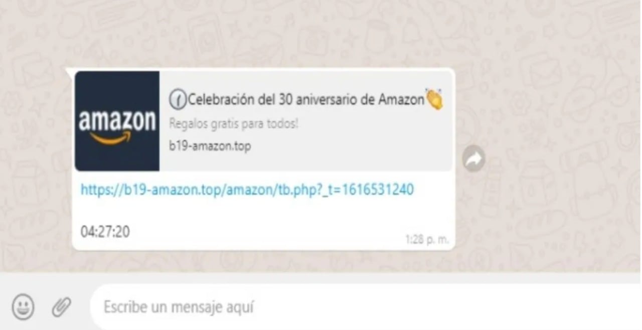 Enlace fraude