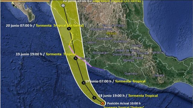 Tormenta tropical Dolores