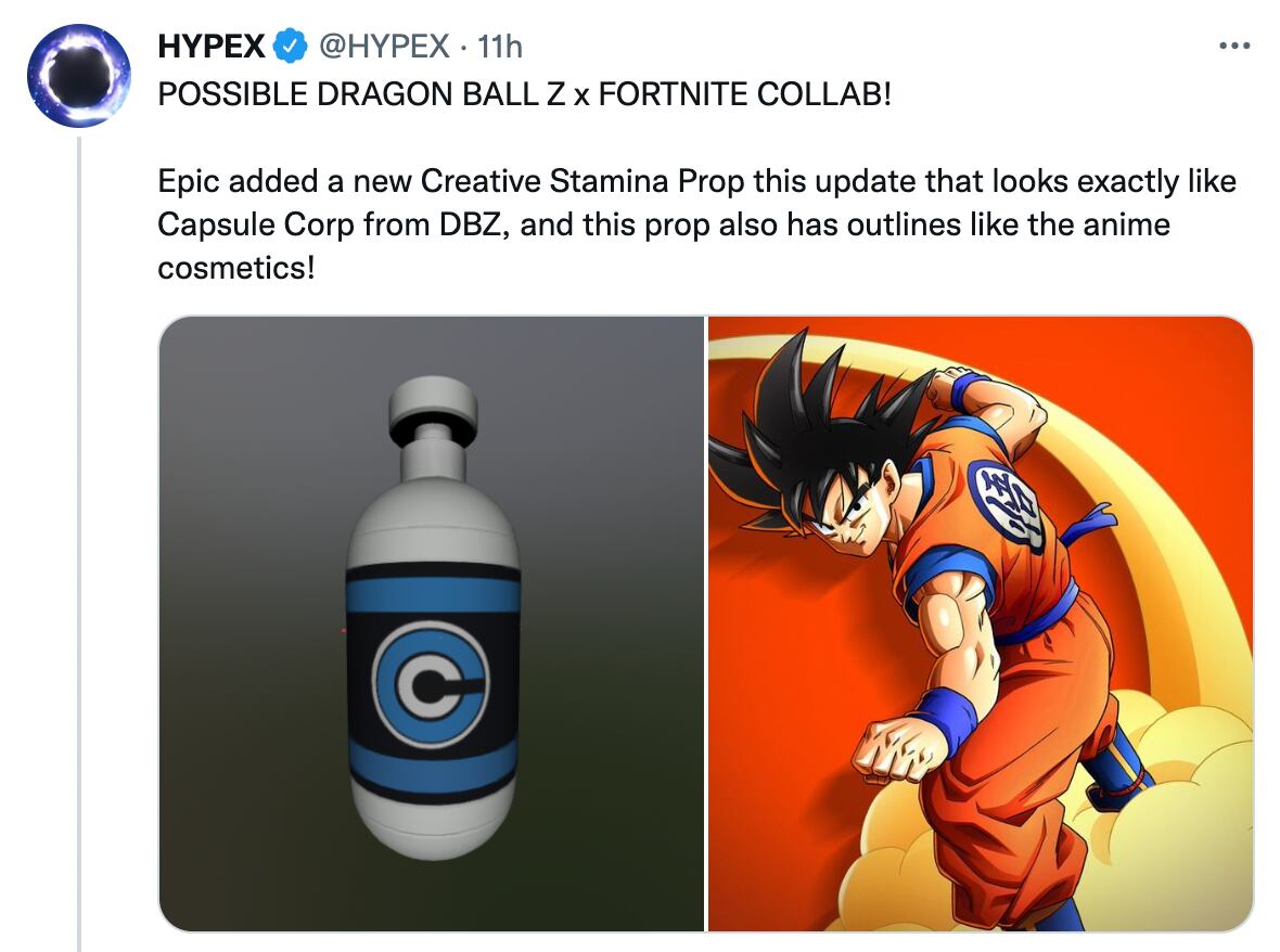 Dragon Ball x Fortnite