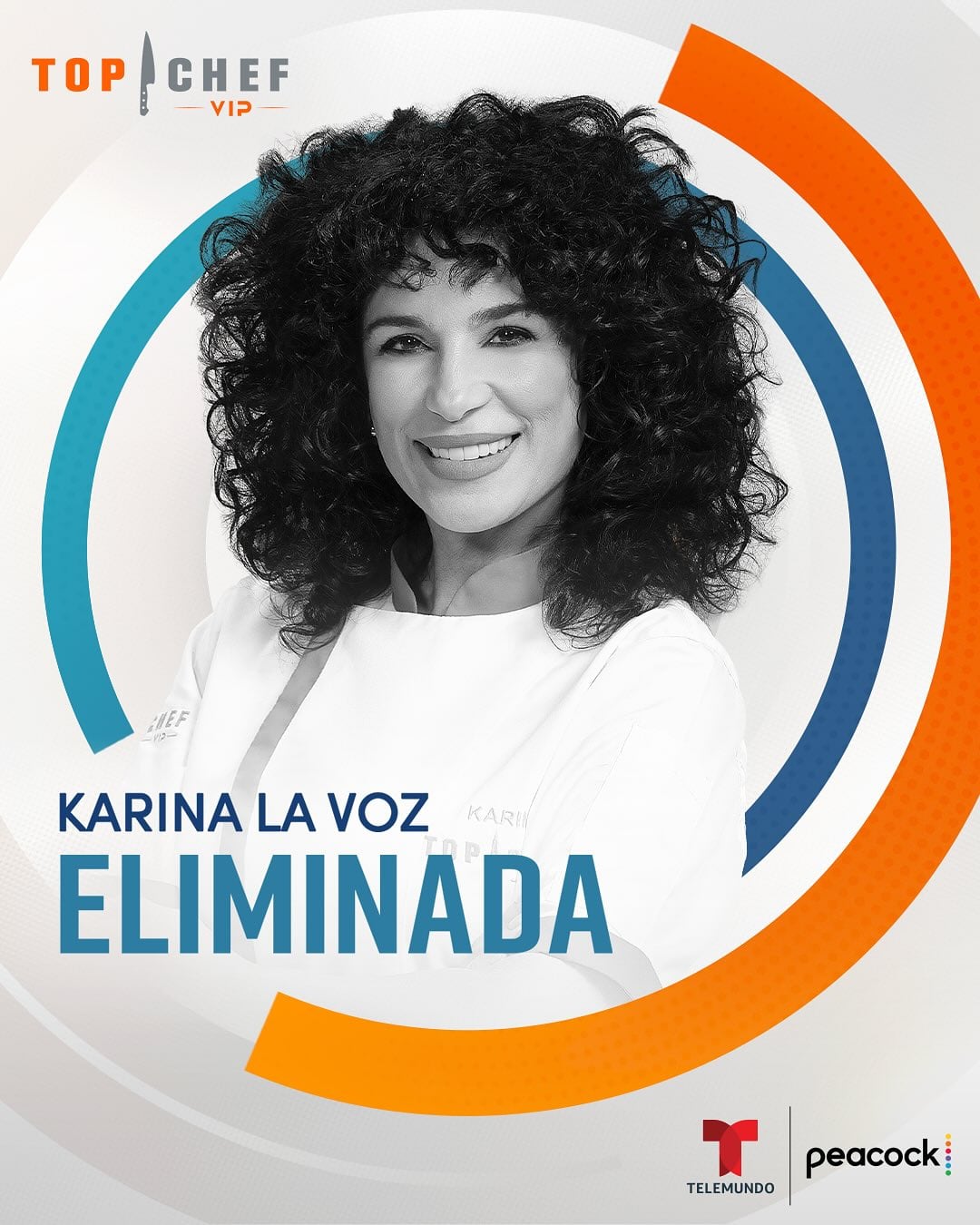 Karina “La Voz” Moreno, eliminada de Top Chef VIP 2025
