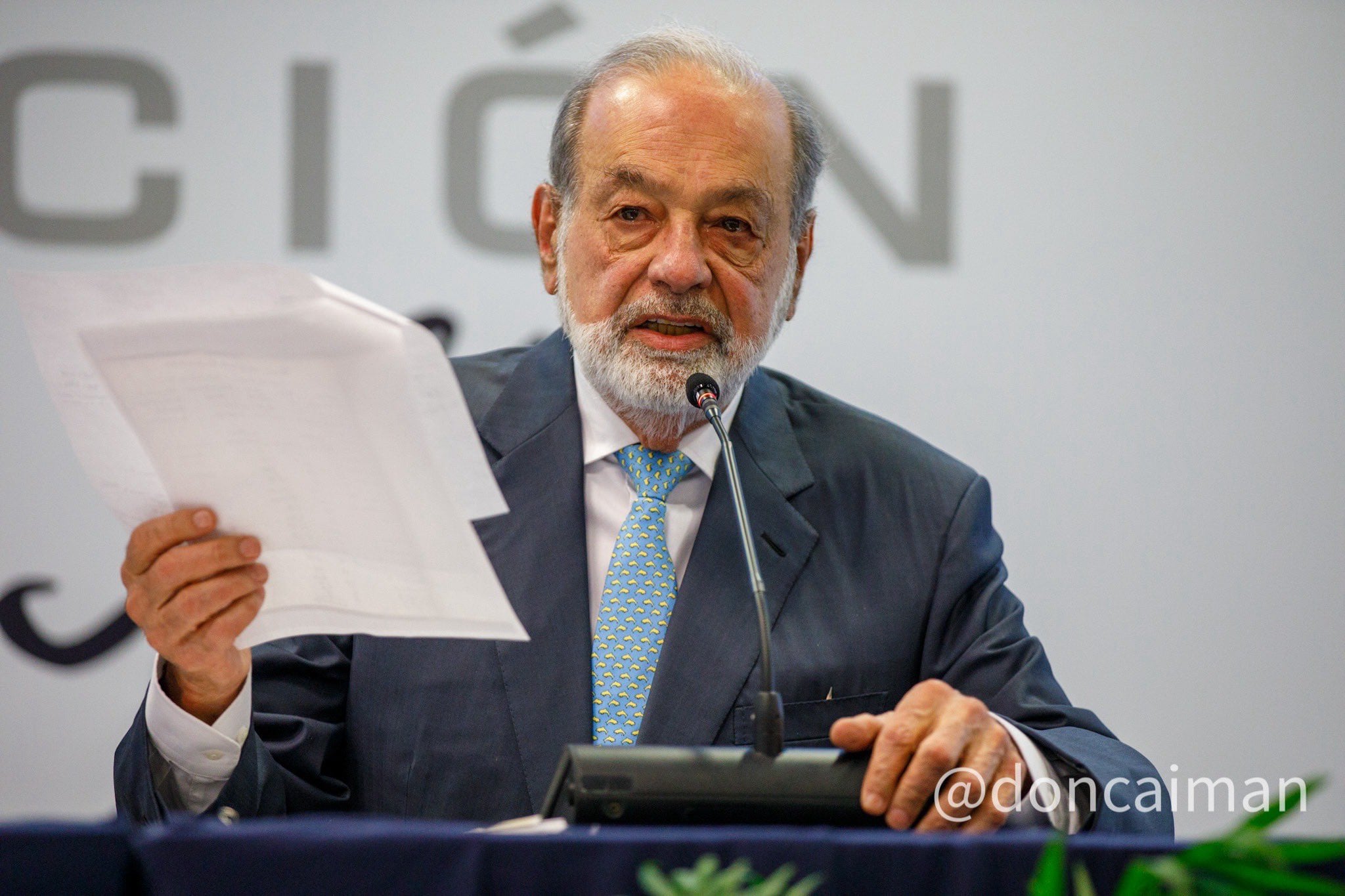 Carlos Slim habla sobre la jornada laboral de 40 horas