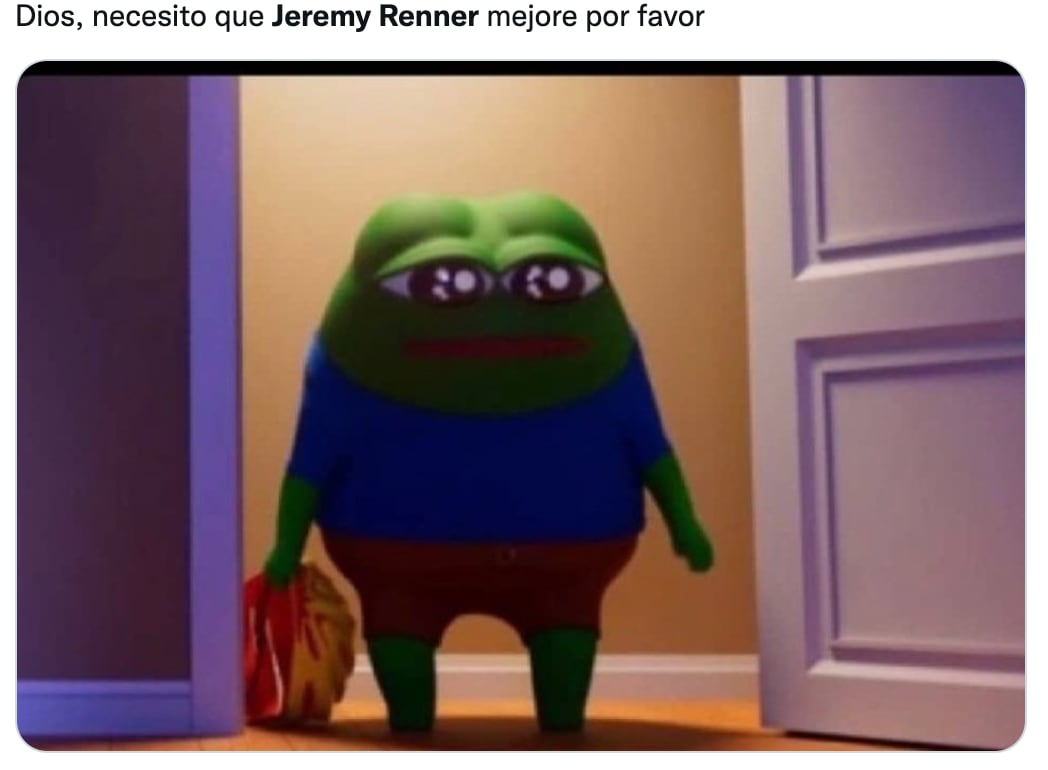 Ya hay memes sobre el accidente de Jeremy Renner