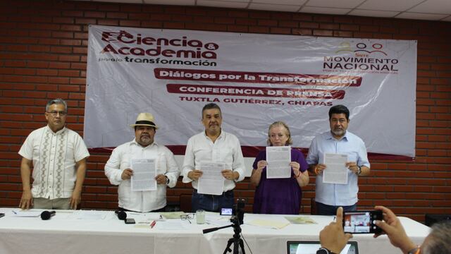 Conferencia de prensa MNTS; "Diálogos por la Transformación"