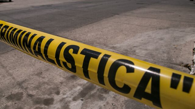 Escena de un crimen. Ejecución de David Santos.