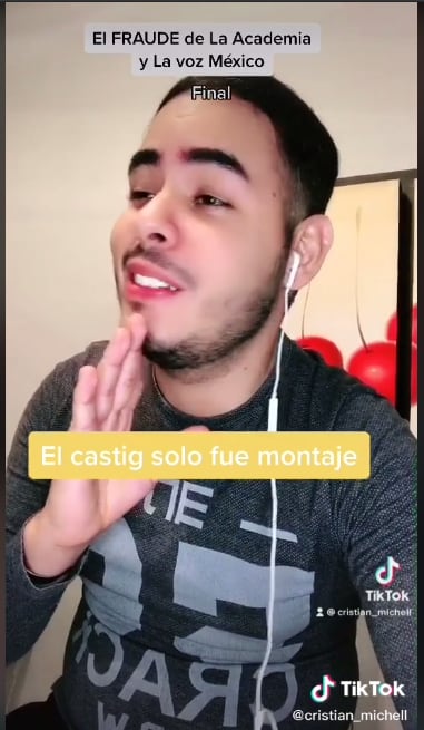 Crisitan Michelle habla sobre el fraude en 'La Academia'.