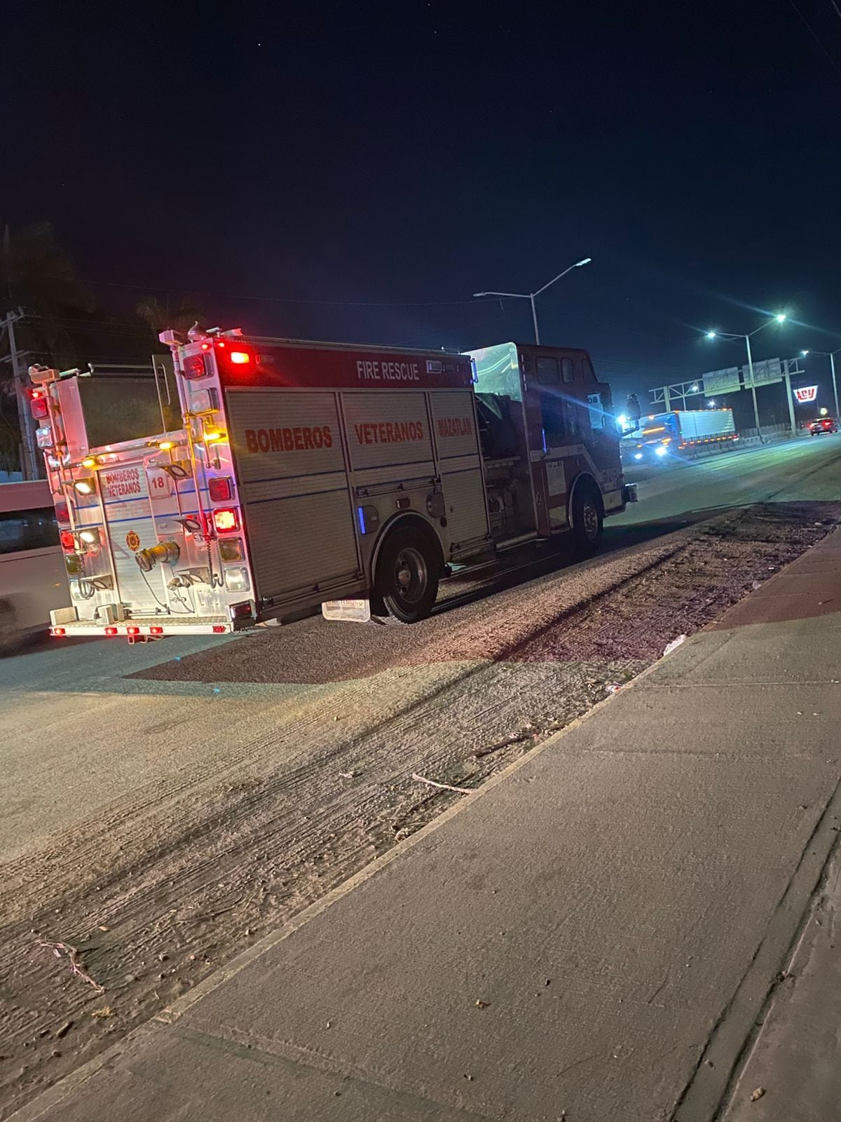 Incendio en fraccionamiento Los Mezcales, Culiacán