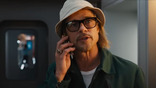 Brad Pitt como 'Ladybug' en la película Bullet Train