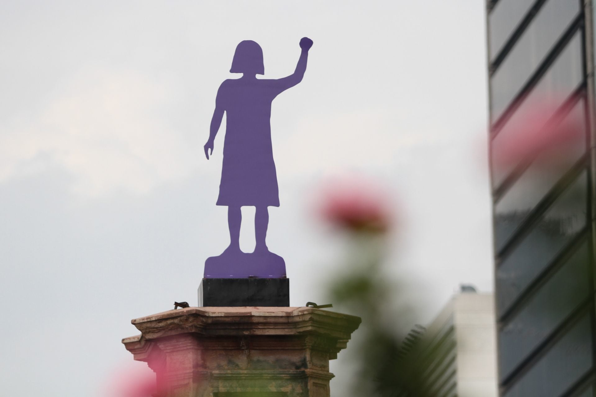 Antimonumenta de la Glorieta de las Mujeres que Luchan