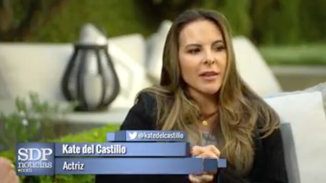 Kate del Castillo en entrevista con SDPnoticias.