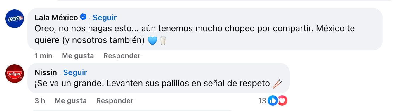 Despedida Oreo de México