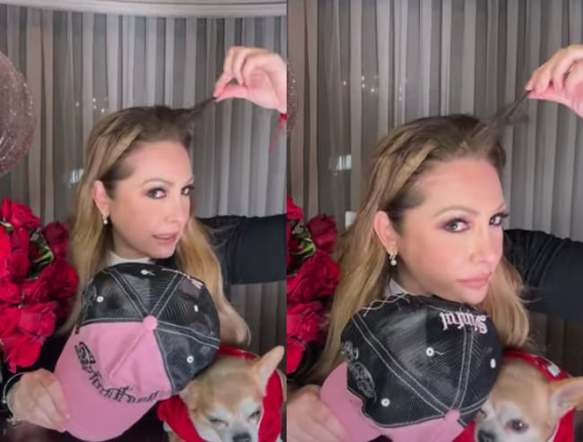 Paty Navidad trae el corte de Peso Pluma porque le quemaron el cabello