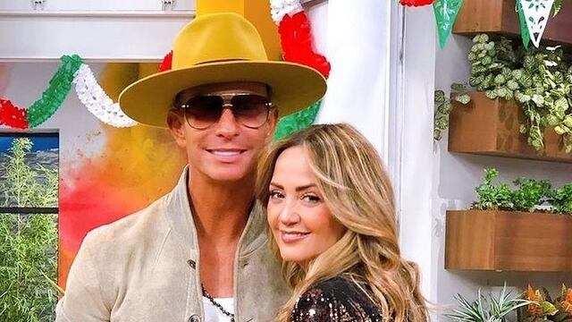 Erik Rubín y Andrea Legarreta.