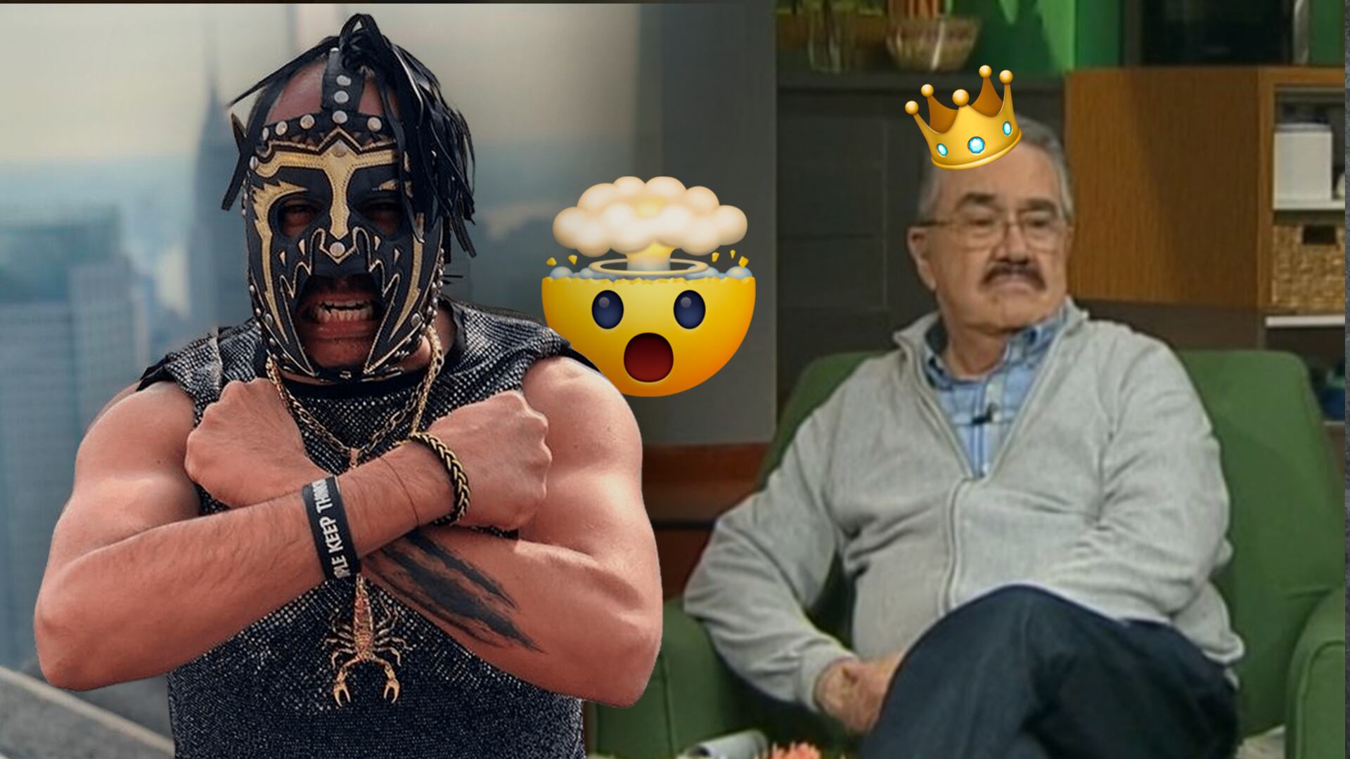 Escorpión Dorado y Pedro Sola.