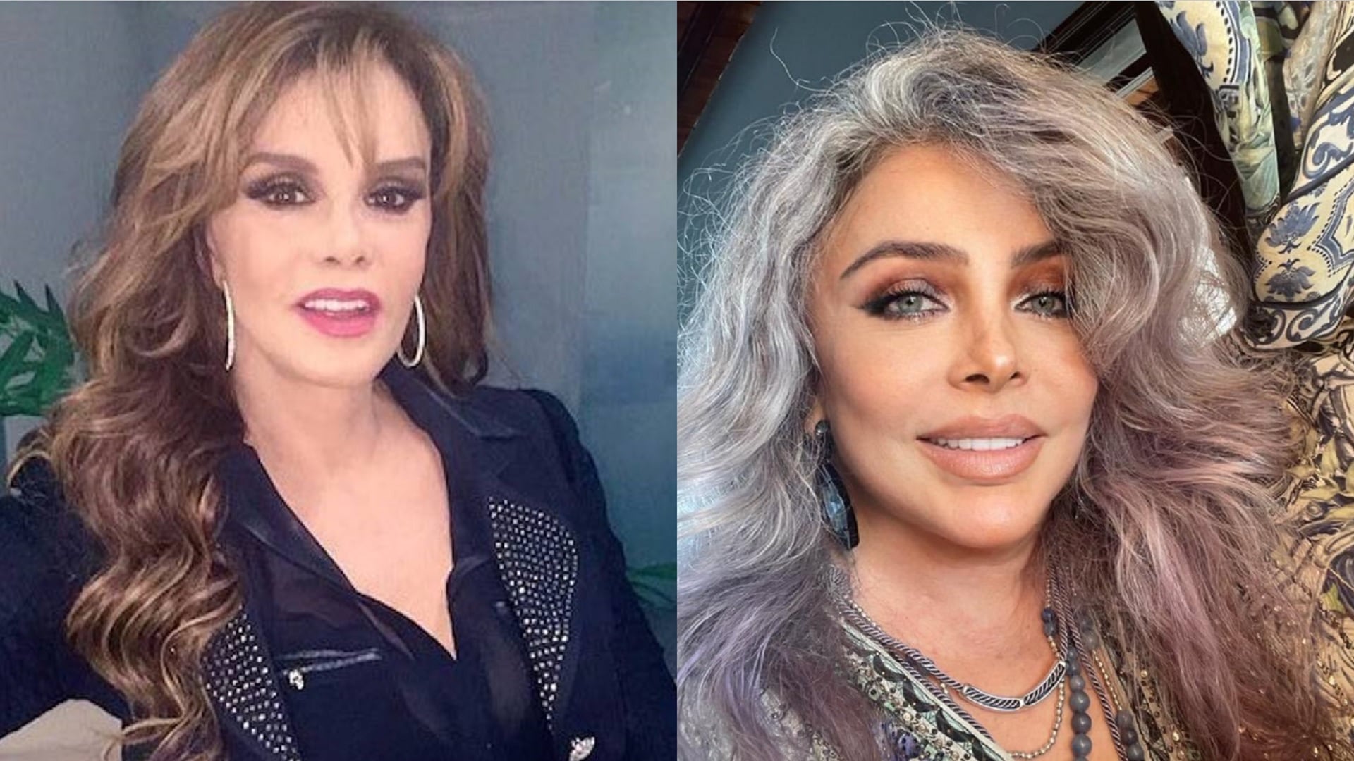Lucía Méndez y Verónica Castro