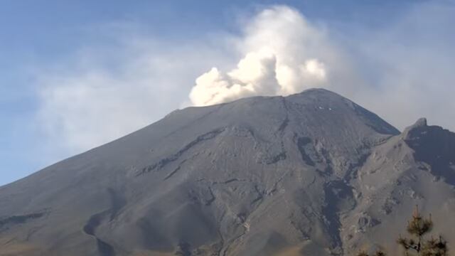 Volcán Popocatépetl el 24 de mayo