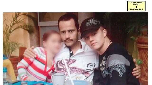 El Menchito con su papá