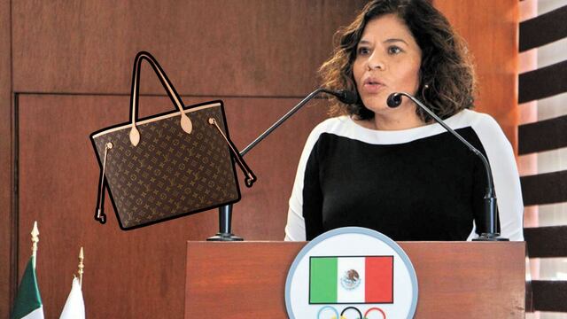 Critican a Mary José Alcalá, presidenta del COM, por lucir una bolsa de 80 mil pesos