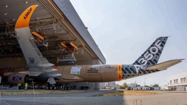 Nuevo diseño del Airbus A350F