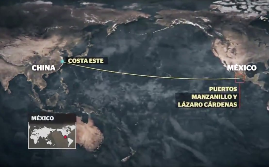 ¿Cómo llega el fentanilo a México?