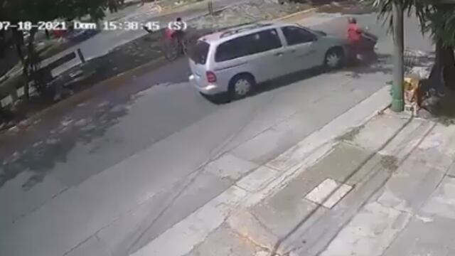 Repartidor atropellado en el Edomex