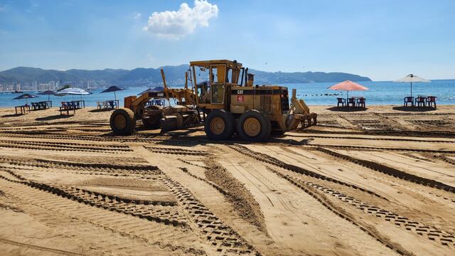 Limpieza en Acapulco