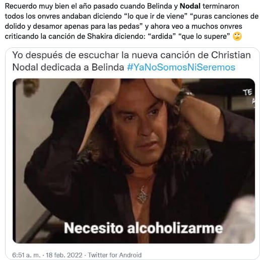 Funan a Christian Nodal junto con Piqué tras tiradera de Shakira y BZRP