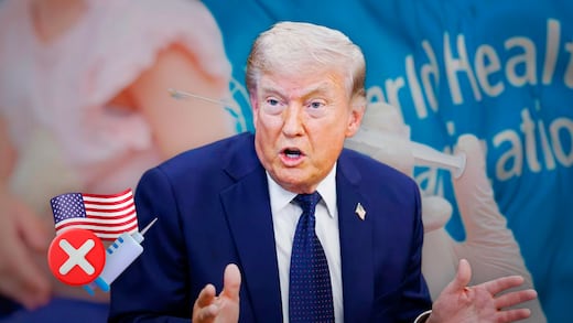 OMS rechaza cambios de Trump en la vacunación infantil de Estados Unidos